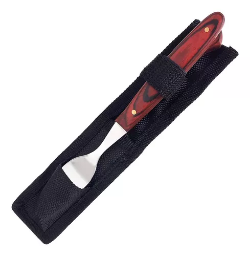 Set Cuchillo y tenedor Venado inox 420