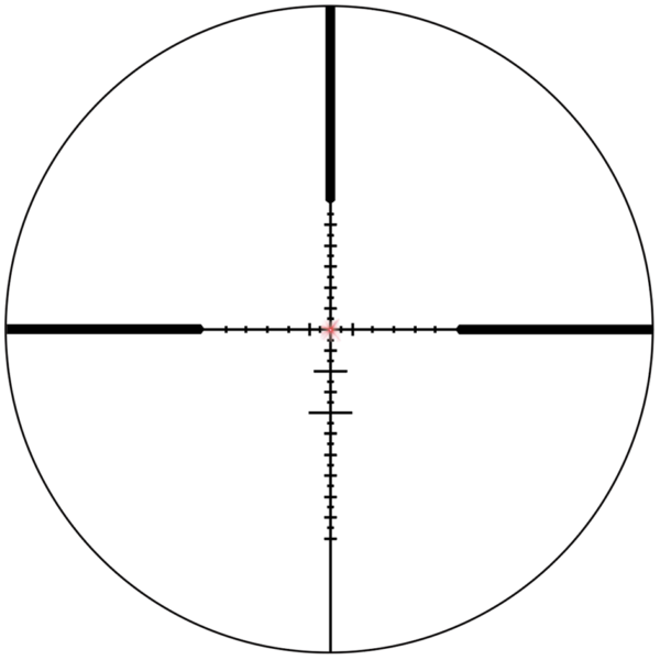 Vector Hugo 3-12x40i Fiber Reticle