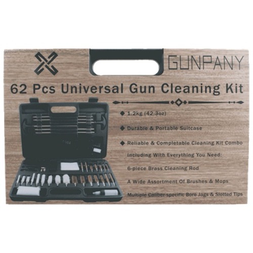 Kit de limpieza Vector Optics Gunpany 62 Piece
