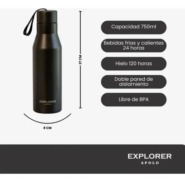 Botella térmica 750 ml