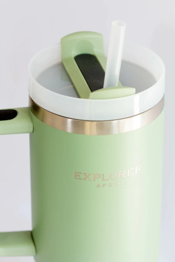 vaso termico con bombilla verde Vaso térmico con bombilla